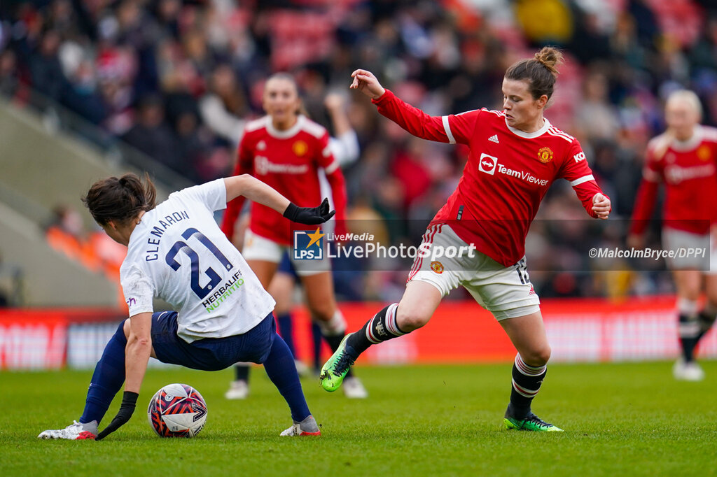 Manchester United vs Tottenham Hotspur - ENGLISH FA WOMEN'S SUPER LEAGUE - SOCCER