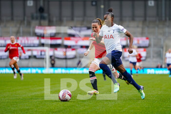 2022-01-23 - Tottenham Hotspur forward Jessica Naz during the Women's English championship, FA Women's Super League football match between Manchester United and Tottenham Hotspur on January 23, 2022 at Leigh Sports Village, Leigh, England - MANCHESTER UNITED VS TOTTENHAM HOTSPUR - ENGLISH FA WOMEN'S SUPER LEAGUE - SOCCER