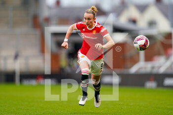 2022-01-23 - Manchester United forward Martha Thomas (9) during the Women's English championship, FA Women's Super League football match between Manchester United and Tottenham Hotspur on January 23, 2022 at Leigh Sports Village, Leigh, England - MANCHESTER UNITED VS TOTTENHAM HOTSPUR - ENGLISH FA WOMEN'S SUPER LEAGUE - SOCCER