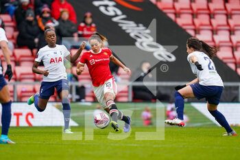 2022-01-23 - Manchester United forward Ivana Fuso (13) during the Women's English championship, FA Women's Super League football match between Manchester United and Tottenham Hotspur on January 23, 2022 at Leigh Sports Village, Leigh, England - MANCHESTER UNITED VS TOTTENHAM HOTSPUR - ENGLISH FA WOMEN'S SUPER LEAGUE - SOCCER