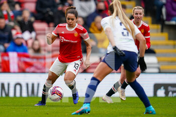 2022-01-23 - Manchester United forward Ivana Fuso (13) during the Women's English championship, FA Women's Super League football match between Manchester United and Tottenham Hotspur on January 23, 2022 at Leigh Sports Village, Leigh, England - MANCHESTER UNITED VS TOTTENHAM HOTSPUR - ENGLISH FA WOMEN'S SUPER LEAGUE - SOCCER