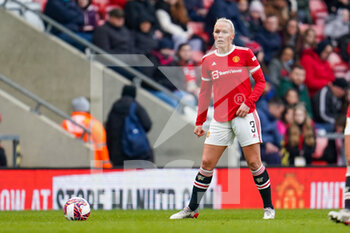 2022-01-23 - Manchester United defender Maria Thorisdottir (3) during the Women's English championship, FA Women's Super League football match between Manchester United and Tottenham Hotspur on January 23, 2022 at Leigh Sports Village, Leigh, England - MANCHESTER UNITED VS TOTTENHAM HOTSPUR - ENGLISH FA WOMEN'S SUPER LEAGUE - SOCCER