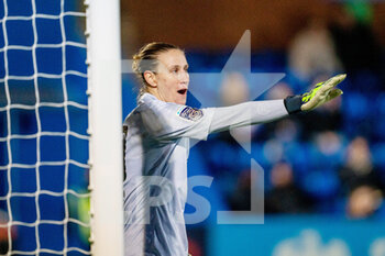 2022-01-26 - Chelsea goalkeeper Ann-Katrin Berger (30) during the Women's English championship, FA Women's Super League football match between Chelsea and West Ham United on January 26, 2022 at Kingsmeadow in Kingston, England - CHELSEA VS WEST HAM UNITED - ENGLISH FA WOMEN'S SUPER LEAGUE - SOCCER