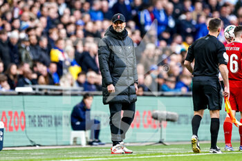 2022-02-27 - Jurgen Klopp Manager of Liverpool during the English League Cup, Carabao Cup Final football match between Chelsea and Liverpool on February 27, 2022 at Wembley Stadium in London, England - FINAL - CHELSEA VS LIVERPOOL - ENGLISH LEAGUE CUP - SOCCER