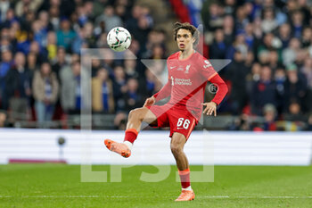 2022-02-27 - Trent Alexander-Arnold (66) of Liverpool during the English League Cup, Carabao Cup Final football match between Chelsea and Liverpool on February 27, 2022 at Wembley Stadium in London, England - FINAL - CHELSEA VS LIVERPOOL - ENGLISH LEAGUE CUP - SOCCER