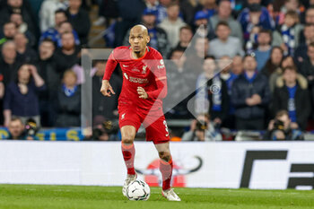 2022-02-27 - Fabinho (3) of Liverpool during the English League Cup, Carabao Cup Final football match between Chelsea and Liverpool on February 27, 2022 at Wembley Stadium in London, England - FINAL - CHELSEA VS LIVERPOOL - ENGLISH LEAGUE CUP - SOCCER