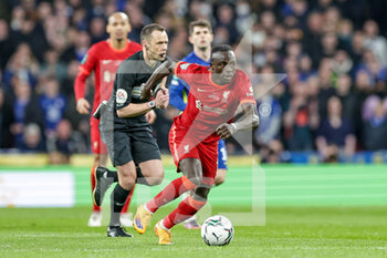 2022-02-27 - Sadio Mane (10) of Liverpool during the English League Cup, Carabao Cup Final football match between Chelsea and Liverpool on February 27, 2022 at Wembley Stadium in London, England - FINAL - CHELSEA VS LIVERPOOL - ENGLISH LEAGUE CUP - SOCCER