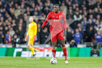 2022-02-27 - Ibrahima Konate (5) of Liverpool during the English League Cup, Carabao Cup Final football match between Chelsea and Liverpool on February 27, 2022 at Wembley Stadium in London, England - FINAL - CHELSEA VS LIVERPOOL - ENGLISH LEAGUE CUP - SOCCER