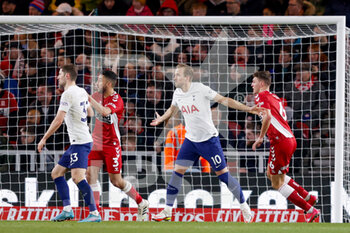 2022-03-01 - Tottenham Hotspur forward Harry Kane during the English FA Cup football match between Middlesbrough and Tottenham Hotspur on March 1, 2022 at the Riverside Stadium in Middlesbrough, England - MIDDLESBROUGH VS TOTTENHAM HOTSPUR - ENGLISH LEAGUE CUP - SOCCER