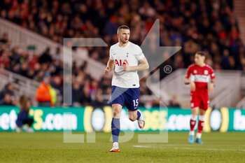 2022-03-01 - Tottenham Hotspur midfielder Eric Dier during the English FA Cup football match between Middlesbrough and Tottenham Hotspur on March 1, 2022 at the Riverside Stadium in Middlesbrough, England - MIDDLESBROUGH VS TOTTENHAM HOTSPUR - ENGLISH LEAGUE CUP - SOCCER
