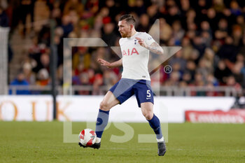 2022-03-01 - Tottenham Hotspur midfielder Pierre-Emile Hojbjerg (5) during the English FA Cup football match between Middlesbrough and Tottenham Hotspur on March 1, 2022 at the Riverside Stadium in Middlesbrough, England - MIDDLESBROUGH VS TOTTENHAM HOTSPUR - ENGLISH LEAGUE CUP - SOCCER