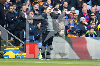 2022-03-20 - Everton Manager Frank Lampard during the English FA Cup, quarter-finals football match between Crystal Palace and Everton on March 20, 2022 at Selhurst Park in London, England - CRYSTAL PALACE VS EVERTON - ENGLISH LEAGUE CUP - SOCCER