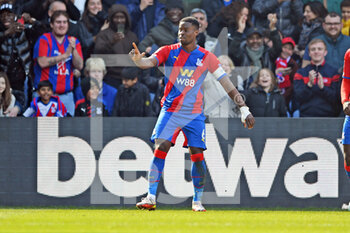 2022-03-20 - Crystal Palace 6 Marc Guehi celebrates his goal 1-0 during the English FA Cup, quarter-finals football match between Crystal Palace and Everton on March 20, 2022 at Selhurst Park in London, England - CRYSTAL PALACE VS EVERTON - ENGLISH LEAGUE CUP - SOCCER