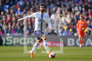 2022-03-20 - Everton midfielder Andre Gomes during the English FA Cup, quarter-finals football match between Crystal Palace and Everton on March 20, 2022 at Selhurst Park in London, England - CRYSTAL PALACE VS EVERTON - ENGLISH LEAGUE CUP - SOCCER