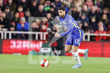 2022-03-19 - Ruben Loftus-Cheek (12) of Chelsea during the English FA Cup, quarters-final football match between Middlesbrough and Chelsea on March 19, 2022 at the Riverside Stadium in Middlesbrough, England - MIDDLESBROUGH VS CHELSEA - ENGLISH LEAGUE CUP - SOCCER