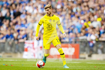 2022-04-17 - Chelsea forward Timo Werner during the English FA Cup, semi-final football match between Chelsea and Crystal Palace on April 17, 2022 at Wembley Stadium in London, England - CHELSEA VS CRYSTAL PALACE - ENGLISH LEAGUE CUP - SOCCER