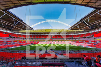 2022-05-14 - General view inside Wembley Stadium during the English FA Cup, Final football match between Chelsea and Liverpool on May 14, 2022 at Wembley Stadium in London, England - FINAL - CHELSEA VS LIVERPOOL - ENGLISH LEAGUE CUP - SOCCER