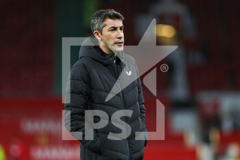 2022-01-04 - Wolverhampton Wanderers manager Bruno Lage ahead of the English championship Premier League football match between Manchester United and Wolverhampton Wanderers on January 3, 2022 at Old Trafford in Manchester, England - MANCHESTER UNITED VS WOLVERHAMPTON WANDERERS - ENGLISH PREMIER LEAGUE - SOCCER