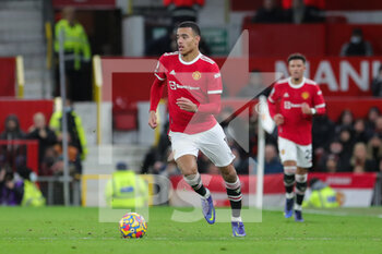 2022-01-04 - Manchester United striker Mason Greenwood during the English championship Premier League football match between Manchester United and Wolverhampton Wanderers on January 3, 2022 at Old Trafford in Manchester, England - MANCHESTER UNITED VS WOLVERHAMPTON WANDERERS - ENGLISH PREMIER LEAGUE - SOCCER