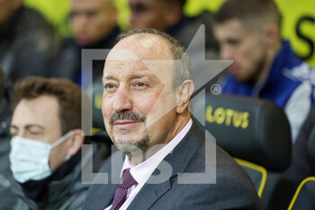2022-01-15 - Rafa Benitez Manager of Everton during the English championship Premier League football match between Norwich City and Everton on January 15, 2022 at Carrow Road in Norwich, England - NORWICH CITY VS EVERTON - ENGLISH PREMIER LEAGUE - SOCCER