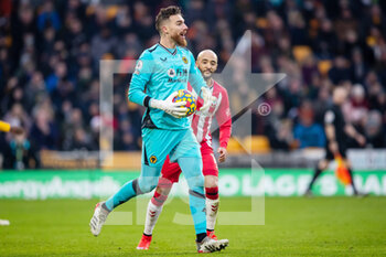 2022-01-15 - Jose Sa (GK) of Wolverhampton during the English championship Premier League football match between Wolverhampton Wanderers and Southampton on January 15, 2022 at Molineux in Wolverhampton, England - WOLVERHAMPTON WANDERERS VS SOUTHAMPTON - ENGLISH PREMIER LEAGUE - SOCCER