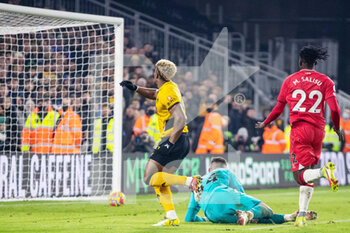 2022-01-15 - Adama Traore of Wolverhampton Wanderers (37) scores a goal 3-1 during the English championship Premier League football match between Wolverhampton Wanderers and Southampton on January 15, 2022 at Molineux in Wolverhampton, England - WOLVERHAMPTON WANDERERS VS SOUTHAMPTON - ENGLISH PREMIER LEAGUE - SOCCER
