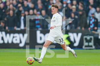 2022-01-16 - Leeds United defender Leo Hjelde during the English championship Premier League football match between West Ham United and Leeds United on January 16, 2022 at the London Stadium in London, England - WEST HAM UNITED VS LEEDS UNITED - ENGLISH PREMIER LEAGUE - SOCCER