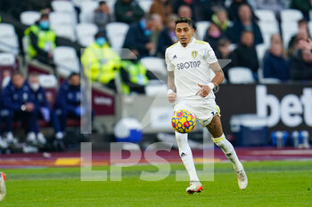 2022-01-16 - Leeds United forward Raphinha during the English championship Premier League football match between West Ham United and Leeds United on January 16, 2022 at the London Stadium in London, England - WEST HAM UNITED VS LEEDS UNITED - ENGLISH PREMIER LEAGUE - SOCCER