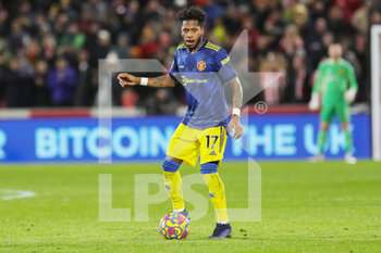 2022-01-20 - Manchester United Midfielder Fred during the English championship Premier League football match between Brentford and Manchester United on January 19, 2022 at Brentford Community Stadium in Brentford, England - BRENTFORD VS MANCHESTER UNITED - ENGLISH PREMIER LEAGUE - SOCCER