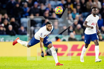 2022-01-19 - Japhet Tanganga (25) of Tottenham Hotspur during the English championship Premier League football match between Leicester City and Tottenham Hotspur on January 19, 2022 at the King Power Stadium in Leicester, England - LEICESTER CITY VS TOTTENHAM HOTSPUR - ENGLISH PREMIER LEAGUE - SOCCER