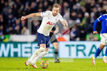 2022-01-19 - Harry Kane (10) of Tottenham Hotspur during the English championship Premier League football match between Leicester City and Tottenham Hotspur on January 19, 2022 at the King Power Stadium in Leicester, England - LEICESTER CITY VS TOTTENHAM HOTSPUR - ENGLISH PREMIER LEAGUE - SOCCER