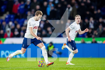 2022-01-19 - Harry Kane (10) of Tottenham Hotspur during the English championship Premier League football match between Leicester City and Tottenham Hotspur on January 19, 2022 at the King Power Stadium in Leicester, England - LEICESTER CITY VS TOTTENHAM HOTSPUR - ENGLISH PREMIER LEAGUE - SOCCER
