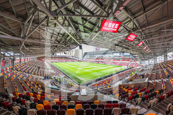 2022-01-22 - General view during the English championship Premier League football match between Brentford and Wolverhampton Wanderers on January 22, 2022 at Brentford Community Stadium in Brentford, England - BRENTFORD VS WOLVERHAMPTON WANDERERS - ENGLISH PREMIER LEAGUE - SOCCER