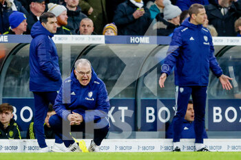 2022-01-22 - Leeds United Manager Marcelo Bielsa during the English championship Premier League football match between Leeds United and Newcastle United on January 22, 2022 at Elland Road in Leeds, England - LEEDS UNITED VS NEWCASTLE UNITED - ENGLISH PREMIER LEAGUE - SOCCER