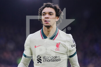 2022-01-24 - Liverpool defender Trent Alexander-Arnold during the English championship Premier League football match between Crystal Palace and Liverpool on January 23, 2022 at Selhurst Park in London, England - CRYSTAL PALACE VS LIVERPOOL - ENGLISH PREMIER LEAGUE - SOCCER