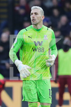 2022-01-24 - Crystal Palace 13 Vicente Guaita during the English championship Premier League football match between Crystal Palace and Liverpool on January 23, 2022 at Selhurst Park in London, England - CRYSTAL PALACE VS LIVERPOOL - ENGLISH PREMIER LEAGUE - SOCCER