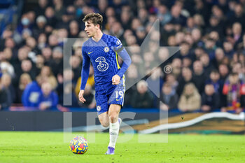 2022-01-23 - Mason Mount (19) of Chelsea during the English championship Premier League football match between Chelsea and Tottenham Hotspur on January 23, 2022 at Stamford Bridge in London, England - CHELSEA VS TOTTENHAM HOTSPUR - ENGLISH PREMIER LEAGUE - SOCCER