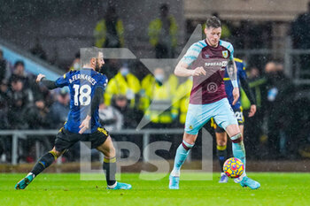 2022-02-08 - Burnley forward Wout Weghorst during the English championship Premier League football match between Burnley and Manchester United on February 8, 2022 at Turf Moor in Burnley, England - BURNLEY VS MANCHESTER UNITED - ENGLISH PREMIER LEAGUE - SOCCER