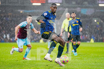 2022-02-08 - Manchester United midfielder Paul Pogba during the English championship Premier League football match between Burnley and Manchester United on February 8, 2022 at Turf Moor in Burnley, England - BURNLEY VS MANCHESTER UNITED - ENGLISH PREMIER LEAGUE - SOCCER