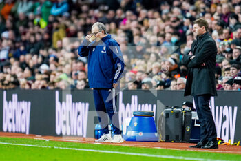 2022-02-09 - Marcelo Bielsa of Leeds United (Manager) during the English championship Premier League football match between Aston Villa and Leeds United on February 9, 2022 at Villa Park in Birmingham, England - ASTON VILLA VS LEEDS UNITED - ENGLISH PREMIER LEAGUE - SOCCER