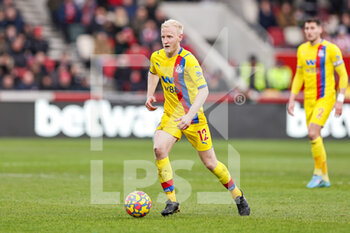2022-02-12 - Will Hughes (12) of Crystal Palace during the English championship Premier League football match between Brentford and Crystal Palace on February 12, 2022 at Brentford Community Stadium in Brentford, England - BRENTFORD VS CRYSTAL PALACE - ENGLISH PREMIER LEAGUE - SOCCER