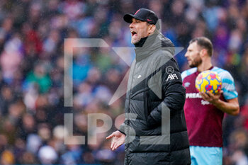 2022-02-13 - Jurgen Klopp of Liverpool (Manager) during the English championship Premier League football match between Burnley and Liverpool on February 13, 2022 at Turf Moor in Burnley, England - BURNLEY VS LIVERPOOL - ENGLISH PREMIER LEAGUE - SOCCER