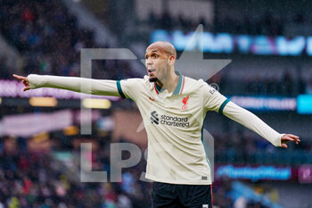 2022-02-13 - Liverpool midfielder Fabinho during the English championship Premier League football match between Burnley and Liverpool on February 13, 2022 at Turf Moor in Burnley, England - BURNLEY VS LIVERPOOL - ENGLISH PREMIER LEAGUE - SOCCER