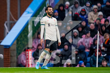 2022-02-13 - Liverpool forward Mohamed Salah during the English championship Premier League football match between Burnley and Liverpool on February 13, 2022 at Turf Moor in Burnley, England - BURNLEY VS LIVERPOOL - ENGLISH PREMIER LEAGUE - SOCCER