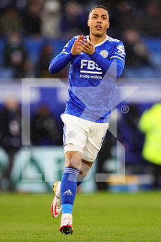 2022-02-13 - Leicester City Midfielder Youri Tielemans during the English championship Premier League football match between Leicester City and West Ham United on February 13, 2022 at the King Power Stadium in Leicester, England - LEICESTER CITY VS WEST HAM UNITED - ENGLISH PREMIER LEAGUE - SOCCER