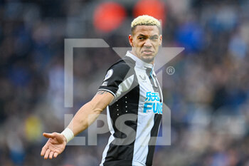 2022-02-13 - Newcastle United's Joelinton during the English championship Premier League football match between Newcastle United and Aston Villa on February 13, 2022 at St James' Park in Newcastle, England - NEWCASTLE UNITED VS ASTON VILLA - ENGLISH PREMIER LEAGUE - SOCCER