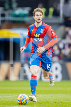 2022-02-19 - Crystal Palace Joachim Andersen during the English championship Premier League football match between Crystal Palace and Chelsea on February 19, 2022 at Selhurst Park in London, England - CRYSTAL PALACE VS CHELSEA - ENGLISH PREMIER LEAGUE - SOCCER