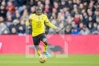 2022-02-19 - Chelsea midfielder N'Golo Kante during the English championship Premier League football match between Crystal Palace and Chelsea on February 19, 2022 at Selhurst Park in London, England - CRYSTAL PALACE VS CHELSEA - ENGLISH PREMIER LEAGUE - SOCCER