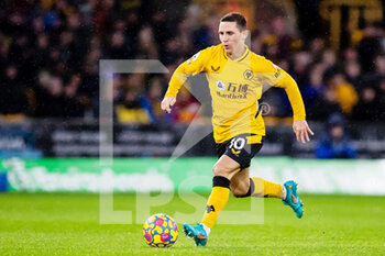 2022-02-20 - Daniel Podence of Wolverhampton during the English championship Premier League football match between Wolverhampton Wanderers and Leicester City on February 20, 2022 at Molineux stadium in Wolverhampton, England - WOLVERHAMPTON WANDERERS VS LEICESTER CITY - ENGLISH PREMIER LEAGUE - SOCCER
