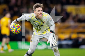 2022-02-20 - Jose Sa (GK) of Wolverhampton during the English championship Premier League football match between Wolverhampton Wanderers and Leicester City on February 20, 2022 at Molineux stadium in Wolverhampton, England - WOLVERHAMPTON WANDERERS VS LEICESTER CITY - ENGLISH PREMIER LEAGUE - SOCCER
